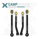 Jeep Wrangler JK / JKU 07-18 4pc Camp Series Rear Adjustable Control Arm Kit