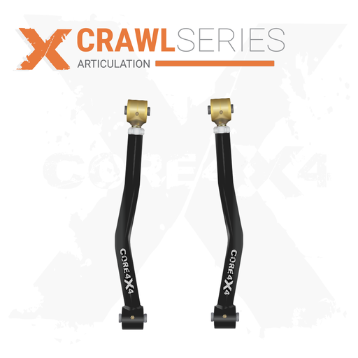 [CRL-J-JL-FL2] Jeep Wrangler JL / JLU 18+ 2pc Crawl Series Front Lower Adjustable Control Arms