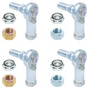 RockJock Adjustable Sway Bar End Link Rod End Pack for Aluminum Arms, Heim Style