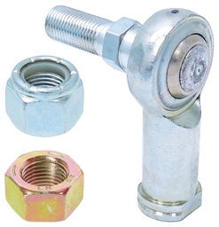 [CE-99006LK] Antirock Sway Bar Heim Joint (1/2 in.-20 Stud, 1/2 in.-20 Female LH Thread), Incl. Nyloc Nut and Jam Nut)