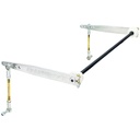 Antirock Sway Bar Kit, TJ/LJ Front, Bolt-On, Aluminum Arms,