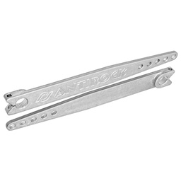 [CE-9904-18M] Antirock Aluminum Sway Bar Arms, 18 in. Long, Machined for TJ Front, Pair
