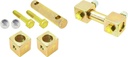 Shock Bar Pin Eliminator Kit, TJ/LJ/XJ/MJ Front, Pair