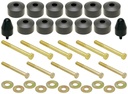 RockJock Body Lift Kit, TJ/LJ/YJ, 1 in. Lift, Incl. Hardware