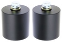 RockJock Bump Stop Kit, JL Front, Incl. Billet Aluminum Spacers, Hardware