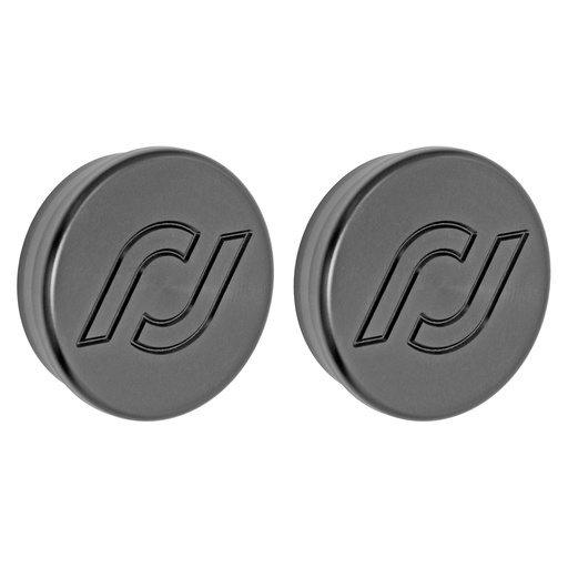 [RJ-600000-101] RockJock Frame Tube Plugs for JL/JT Frame, Front, CNC Machined Black Delrin