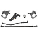 RockJock JK High Steer Knuckle Kit (for Stabilizer Shock, JK Trac Bar)