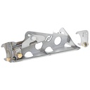 RockJock Currectlync JK High Steer Front Trac Bar Relocation and Ram Assist Steering Mount Axle Bracket