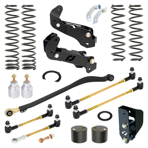 [RJ-JLD000-103] RockJock Driver Lift Kit for JL Wrangler w/ Diesel engine, 3.5 in. lift