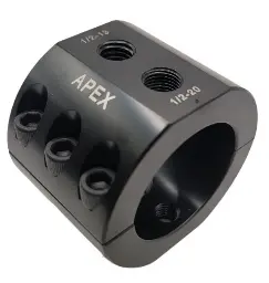 [DC2.0-B] APEX Chassis Heavy Duty Stabilizer Clamp, Black, 2" ID, Universal 