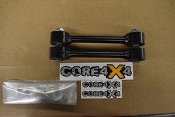 [CRL-J-JK-FEL2(+3)-BLACK-BLEM87] JK/JKU/JL/JLU/JT Crawl Series Front End Links For 3" Lift *Blemished*