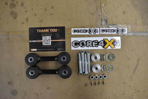 [CRS-JK/JL/JT-FEL2-BLACK-BLEM-711] JK/JKU/JL/JLU/JT Cruise Series Front End Links *Blemished*