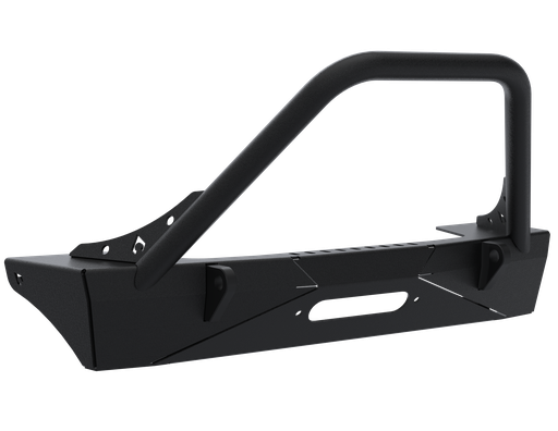 [JJ9011] Jeep JL,JT,JK Sentinel Front Bumper with Hoop - Black Powder Coat Artec Industries