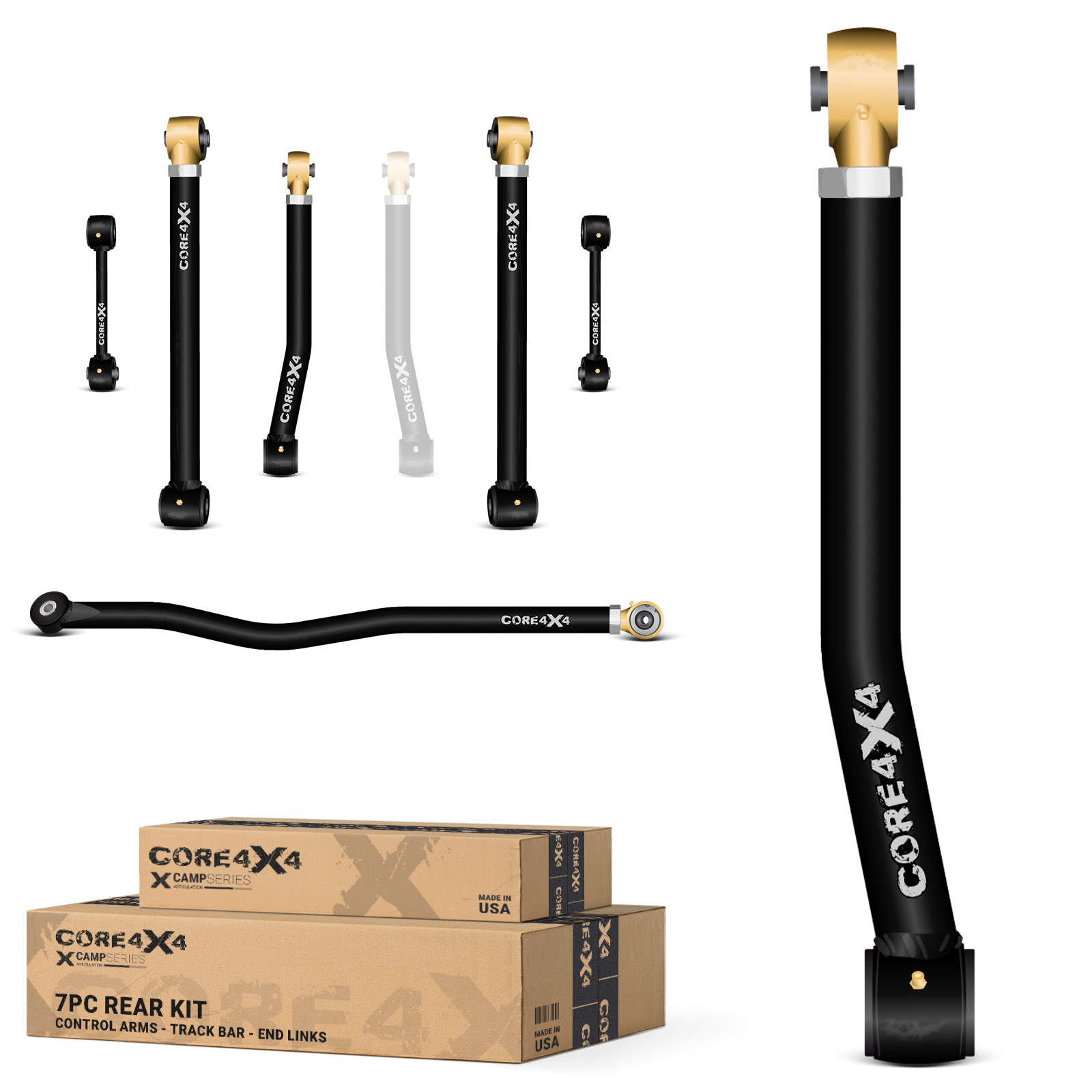 Chevy Avalanche 1500 02-06 Camp Series 7pc Full Rear Suspension Kit