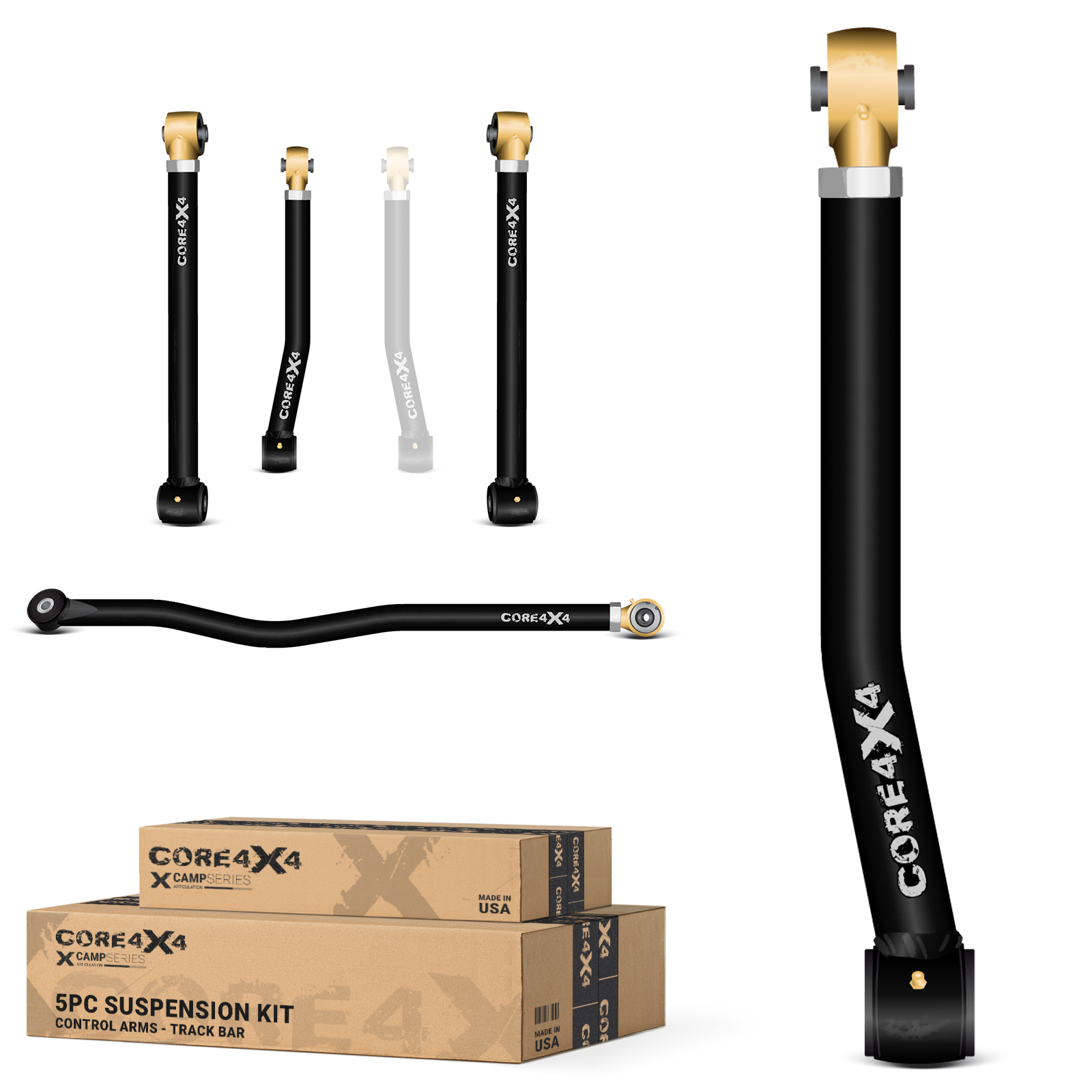 Chevy Suburban 1500 00-06 Camp Series 5pc Rear Suspension Kit