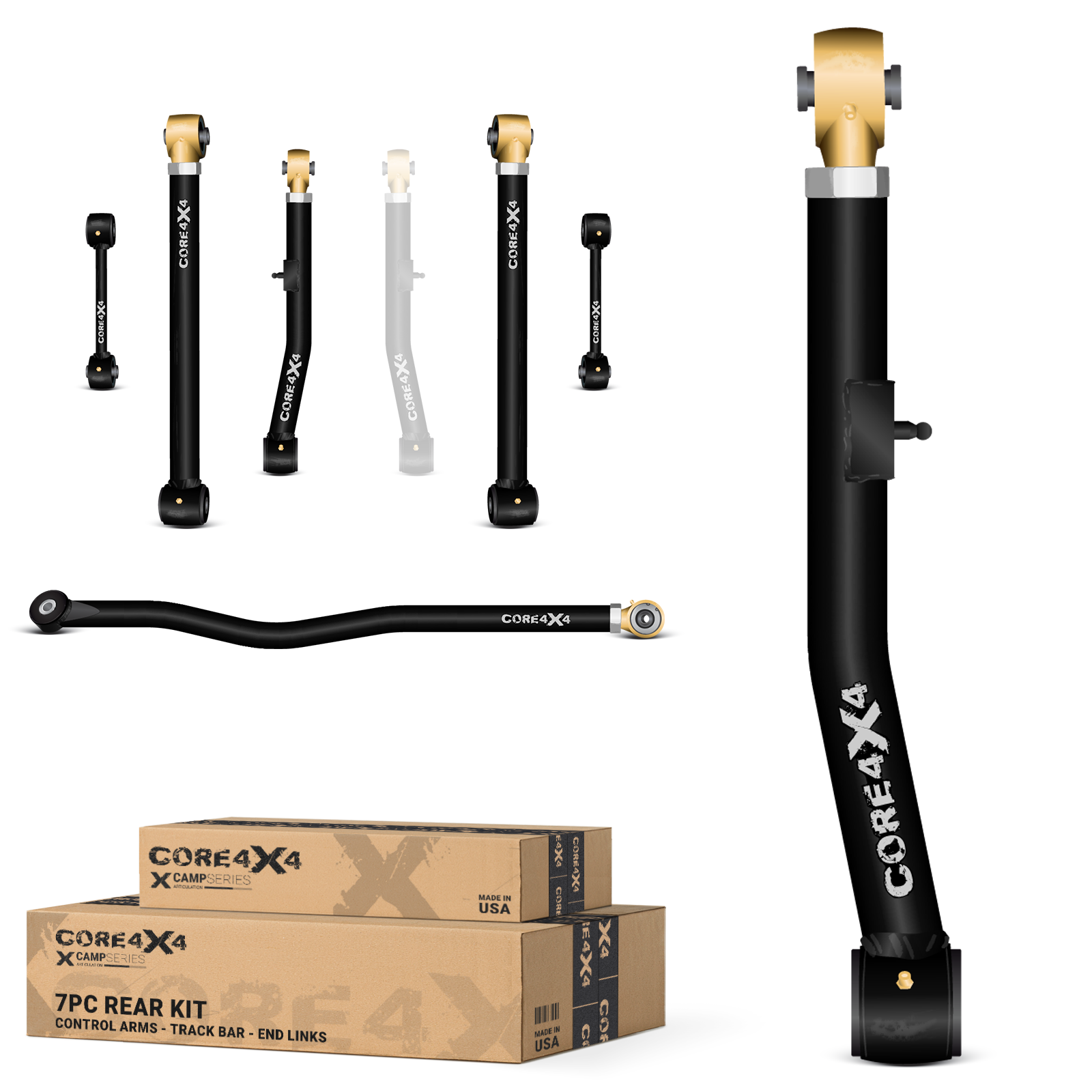 Chevy Tahoe 00-06 Camp Series 7pc Full Rear Suspension Kit