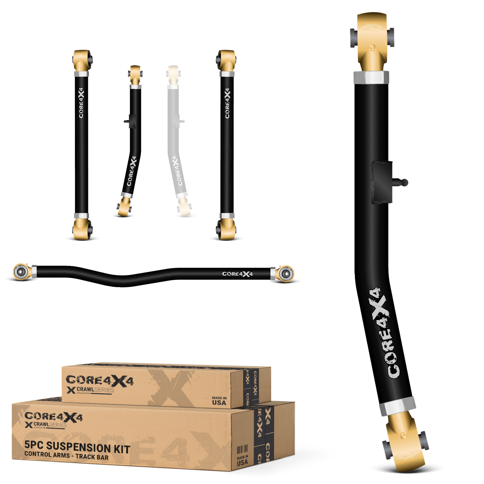 Chevy Tahoe 00-06 Crawl Series 5pc Rear Suspension Kit
