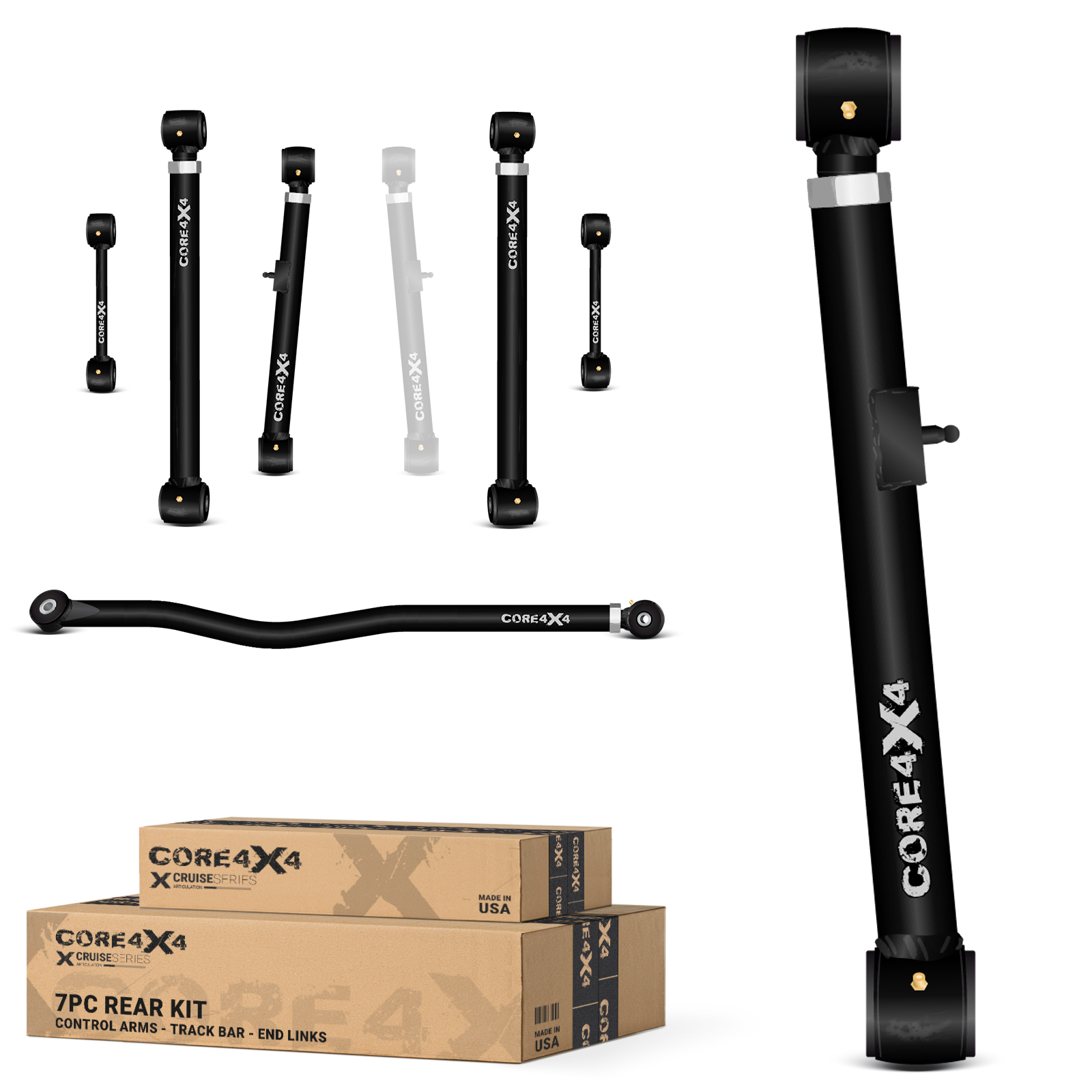 Chevy Tahoe 00-06 Cruise Series 7pc Full Rear Suspension Kit